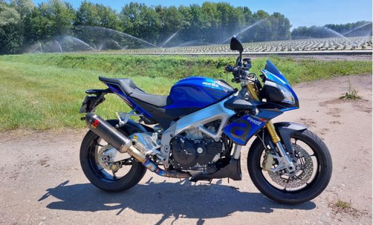 Testrit Aprillia Tuono V4 (175pk 121nm) van onze motorvriend Ronald!