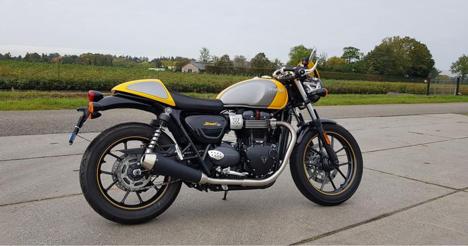 Testrit Triumph Streetcup (55pk, 80nm) van onze motorvriend Ronald! Testrit Triumph Streetcup (55pk, 80nm) van onze motorvriend Ronald!