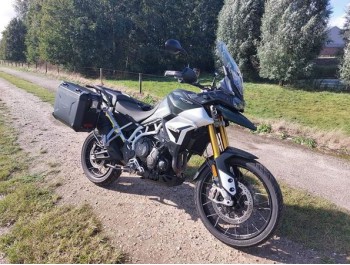 Testrit Triumph Tiger 900 Rally mdj. 2020 van onze motorvriend Ronald!