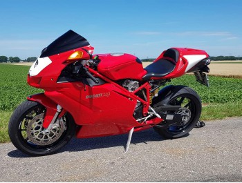 Testrit Ducati 749 (108pk 80nm) van onze motorvriend Ronald!