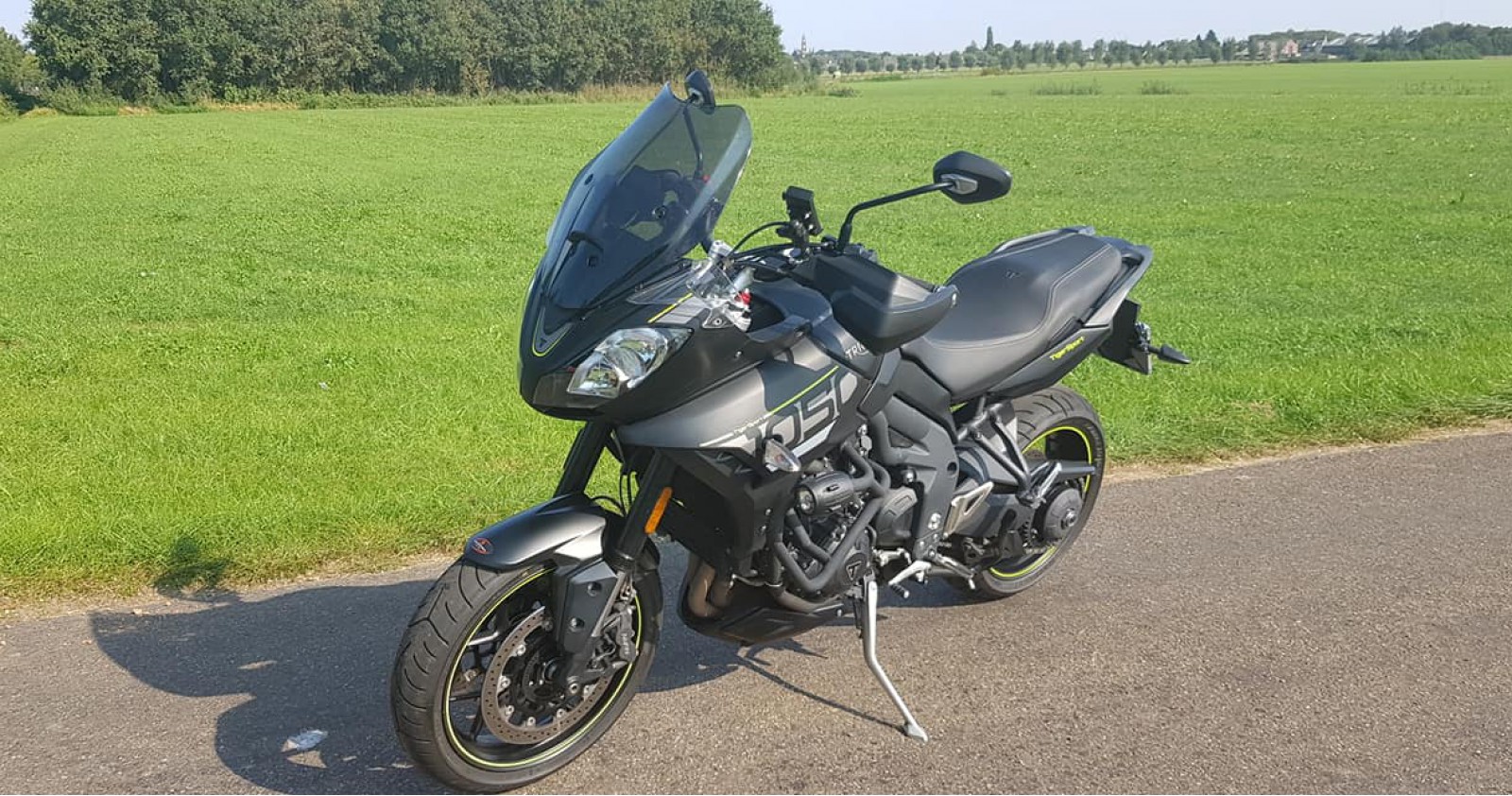 Testrit Triumph Tiger sport 2017 (126pk 106nm) van onze motorvriend Ronald!