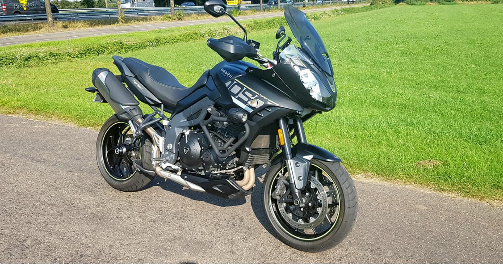 Testrit Triumph Tiger sport 2017 (126pk 106nm) van onze motorvriend Ronald!