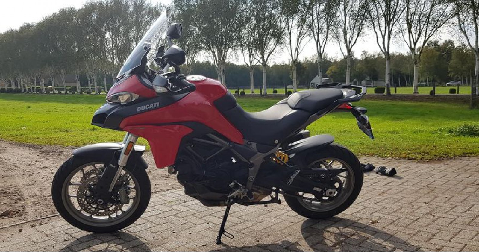 Testrit Ducati Multistrada 950 (113pk 96nm) van onze motorvriend Ronald!