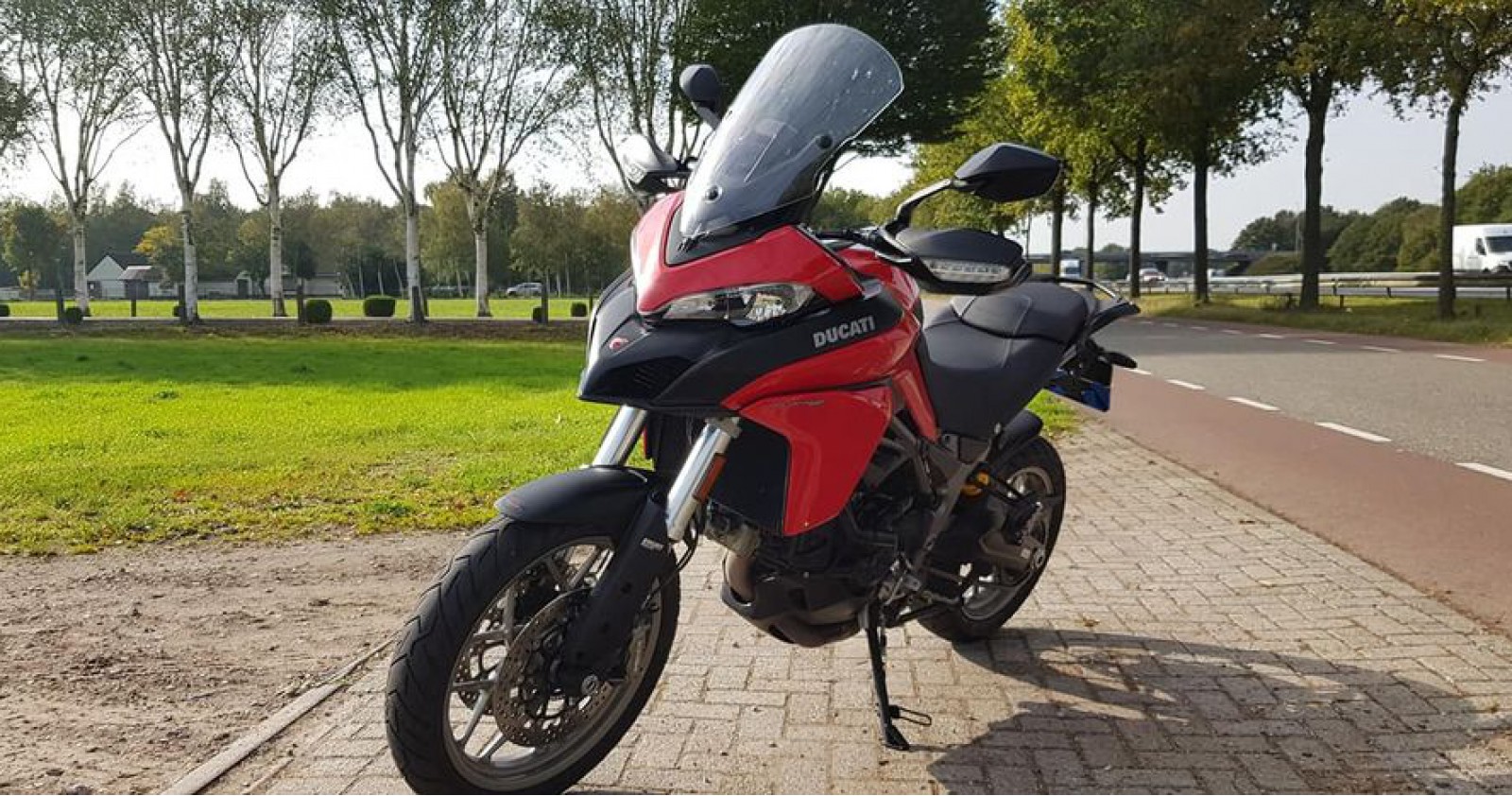 Testrit Ducati Multistrada 950 (113pk 96nm) van onze motorvriend Ronald!