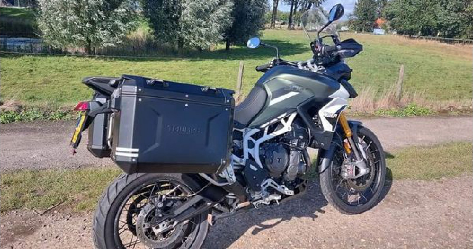 Testrit Triumph Tiger 900 Rally mdj. 2020 van onze motorvriend Ronald!