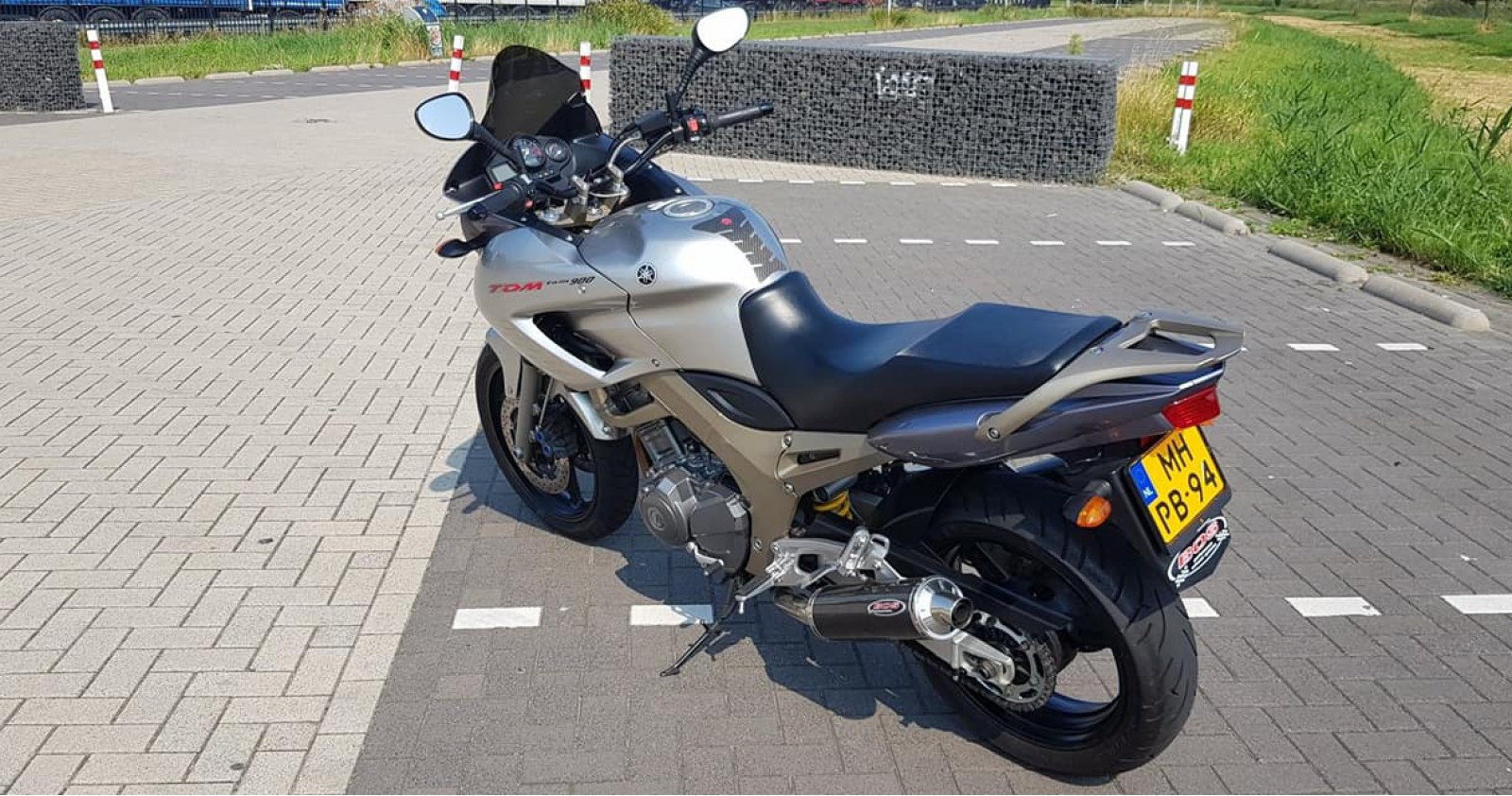 Testrit Yamaha TDM 900 (86pk 82nm ) van onze motorvriend Ronald!