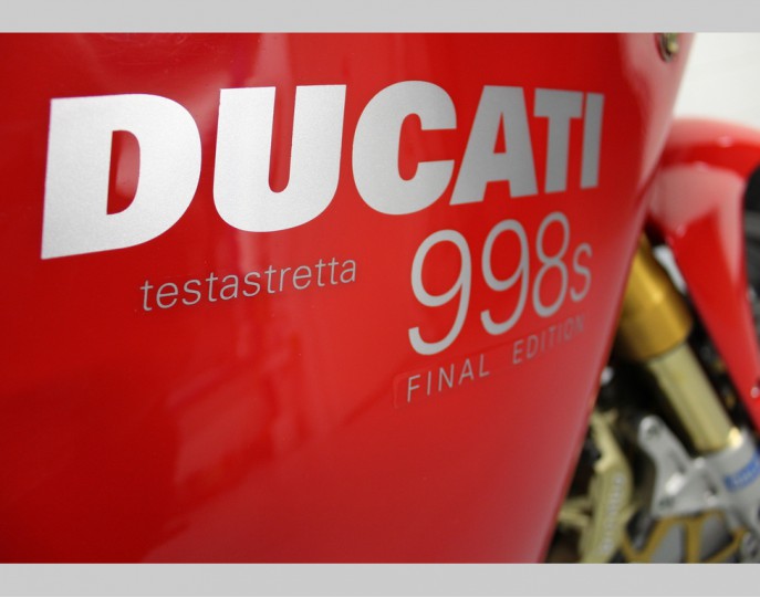 DUCATI 998 S FINAL EDITION